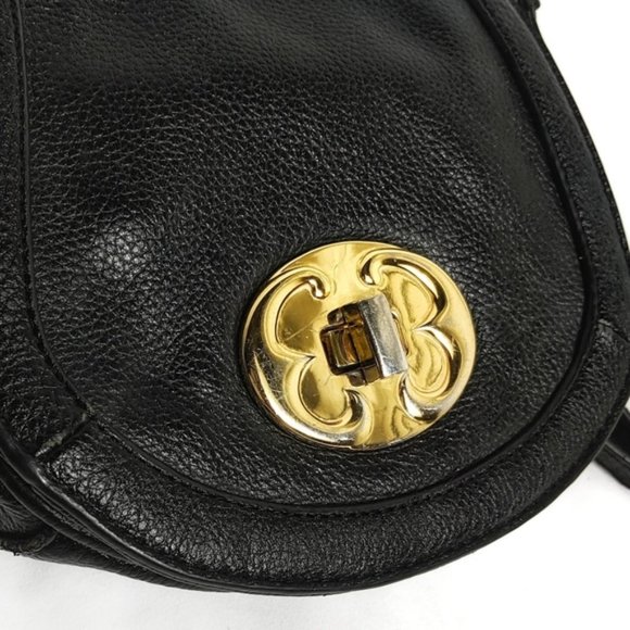 Emma Fox • Leather Mini Shoulder Bag / Crossbody - Picture 2 of 8